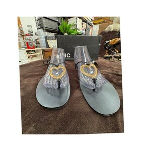 Ganesa Women's Faux Leather Ankle Tie Gladiator Sandals 8.5